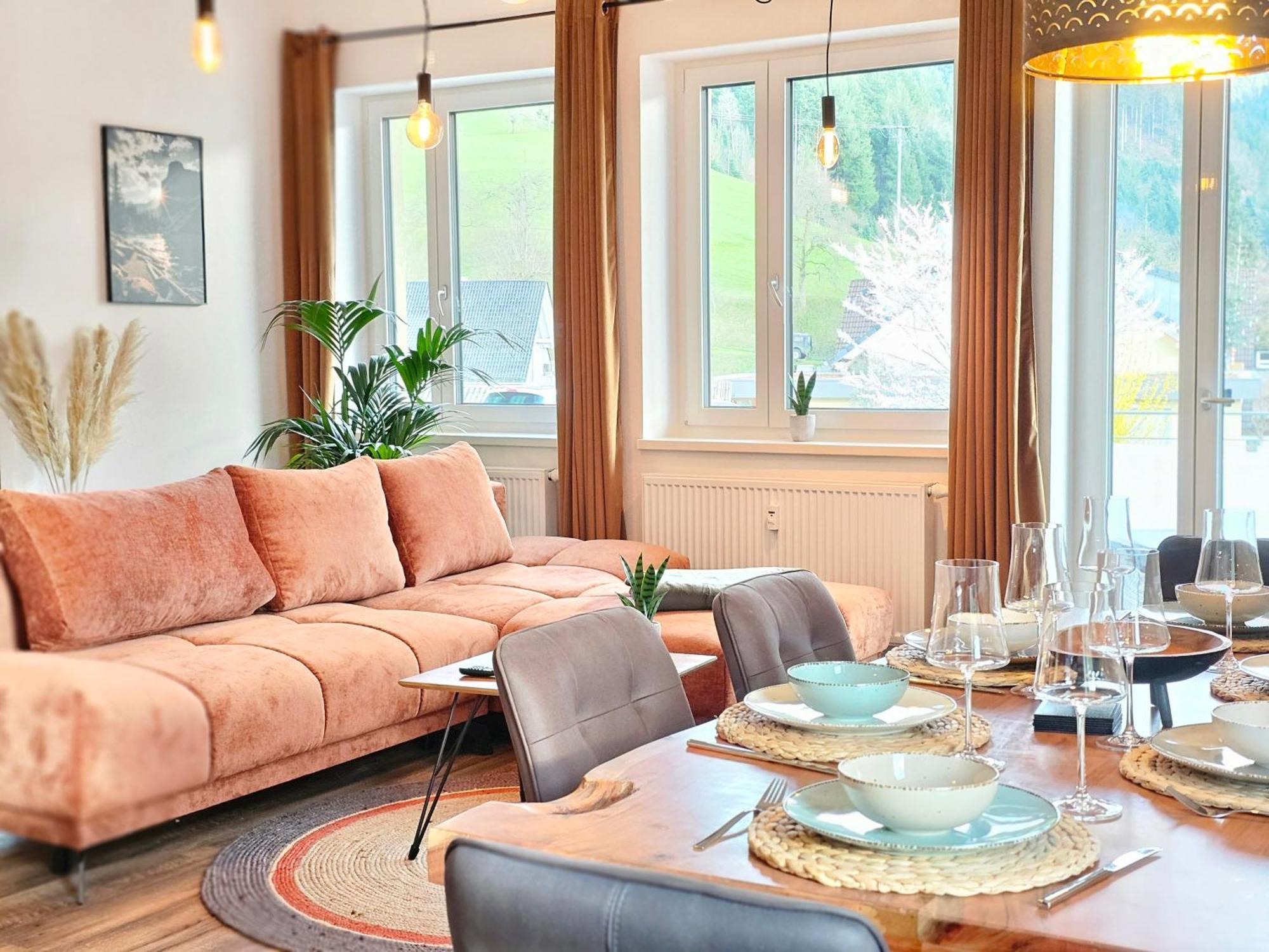 Design-Apartment I Black Forest I Boxspring I Nespresso I Spielplatz Oberharmersbach Bagian luar foto